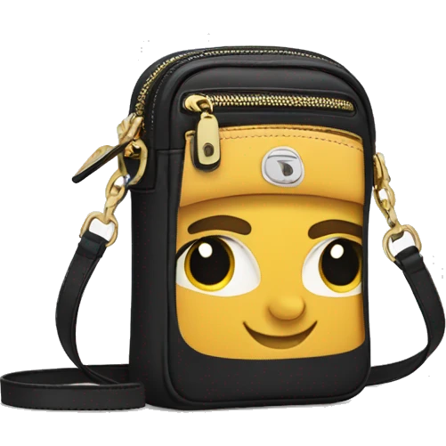 coach crossbody bag emoji