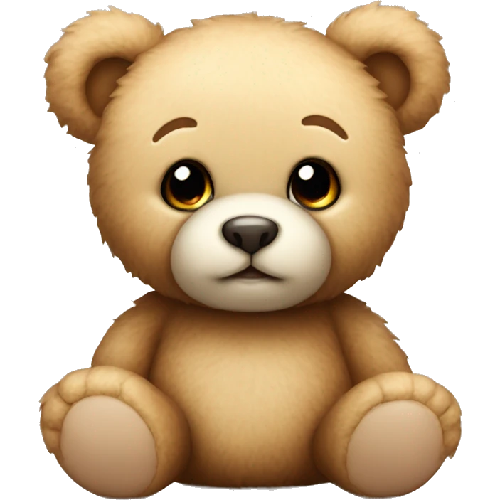 cute teddy bear emoji