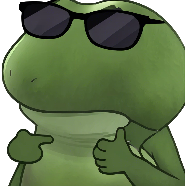 Moon wherewing sun glasses and hat emoji