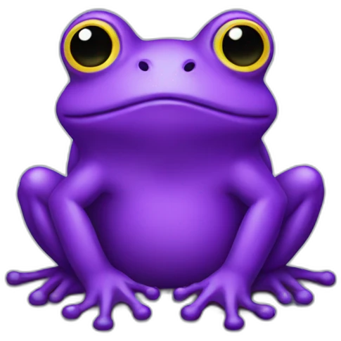 purple frog emoji