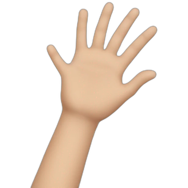 hand to face emoji