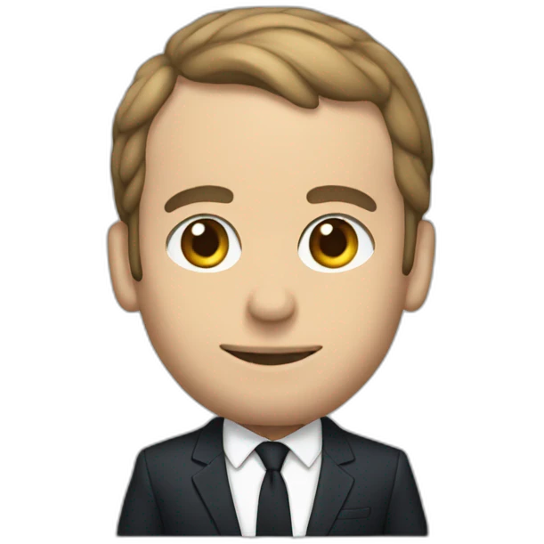 macron en string emoji