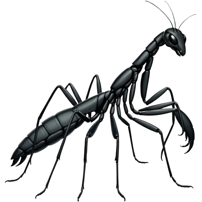 black mantis emoji