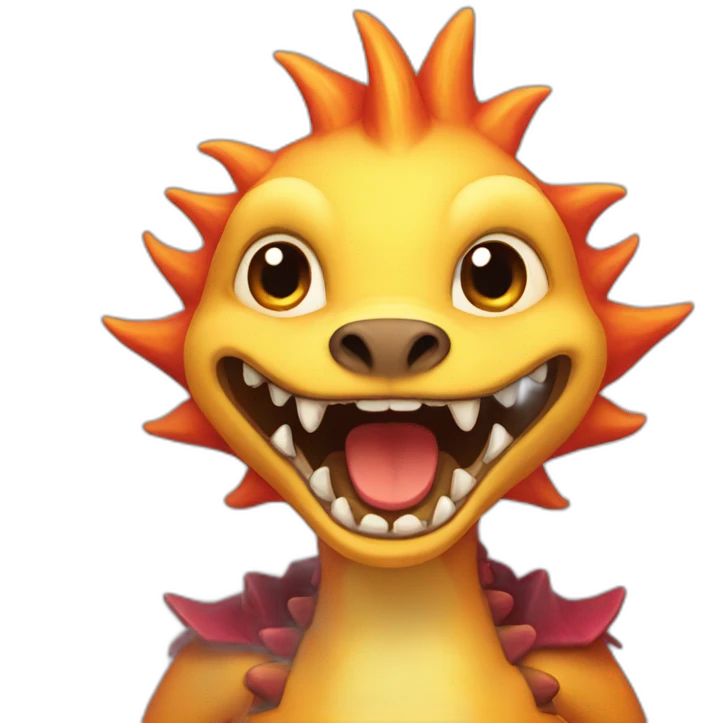 Dracaufeu emoji