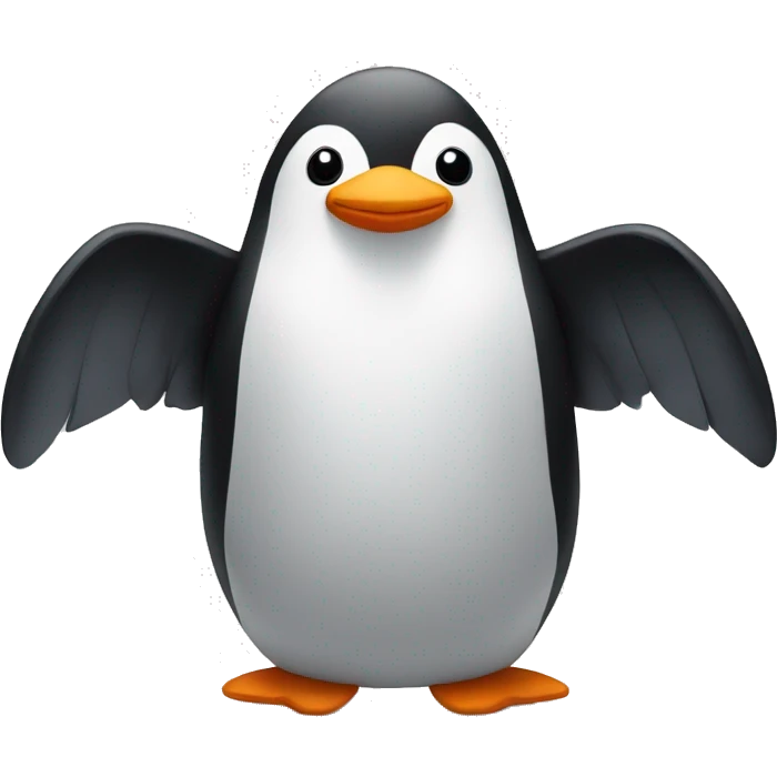 Cozy penguin emoji