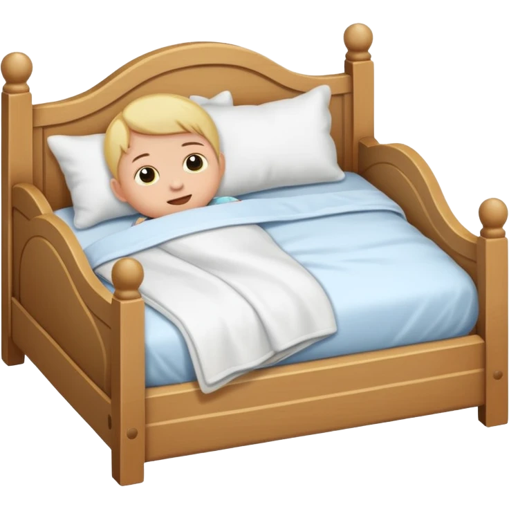 baby bed emoji