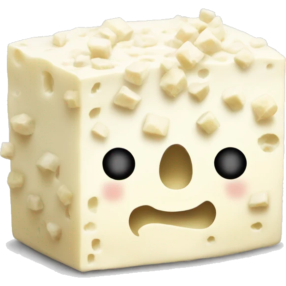 feta cheese with crumbles emoji