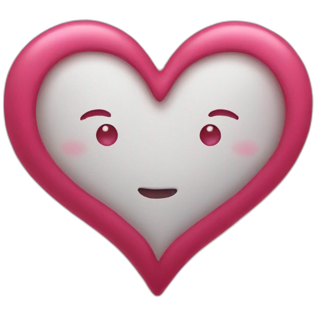 Heart post emoji