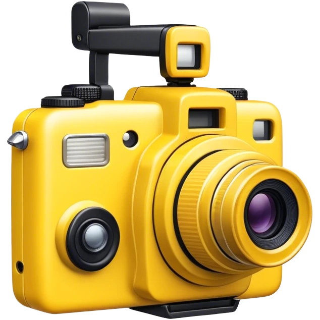 Yellow camera  emoji