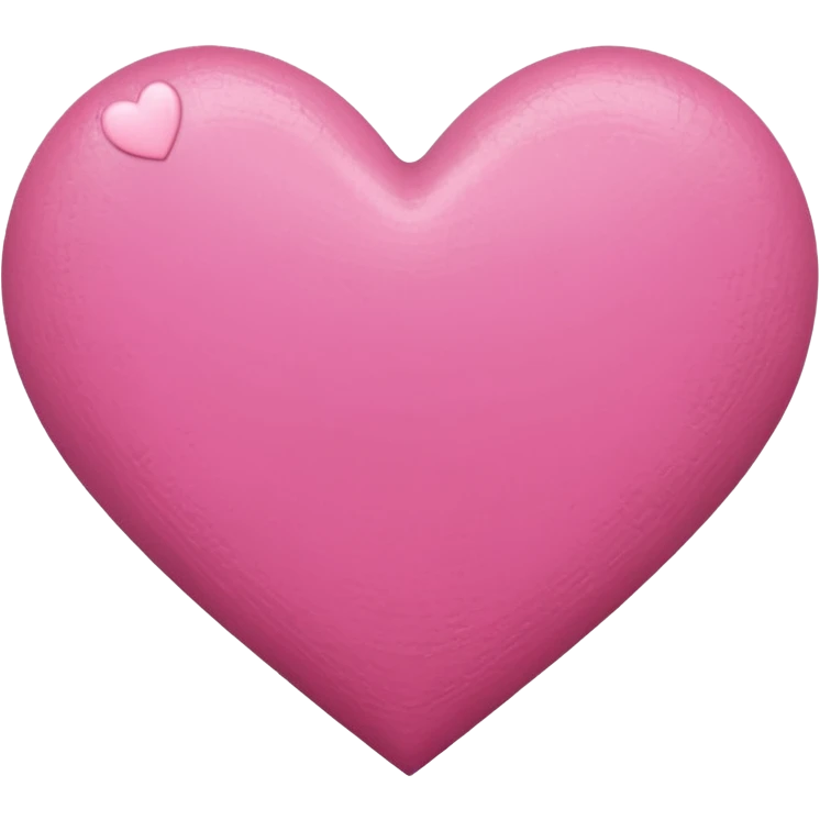 pink heart on canvas paint  emoji