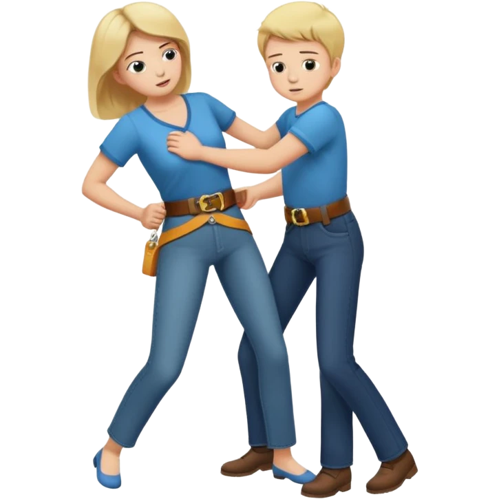 Мама б'є сина ремнем по жопі emoji