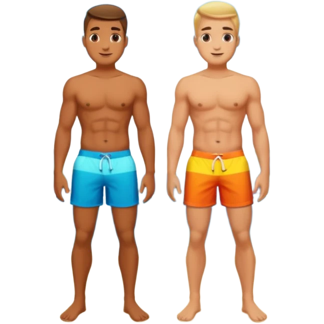 GAY men island  emoji