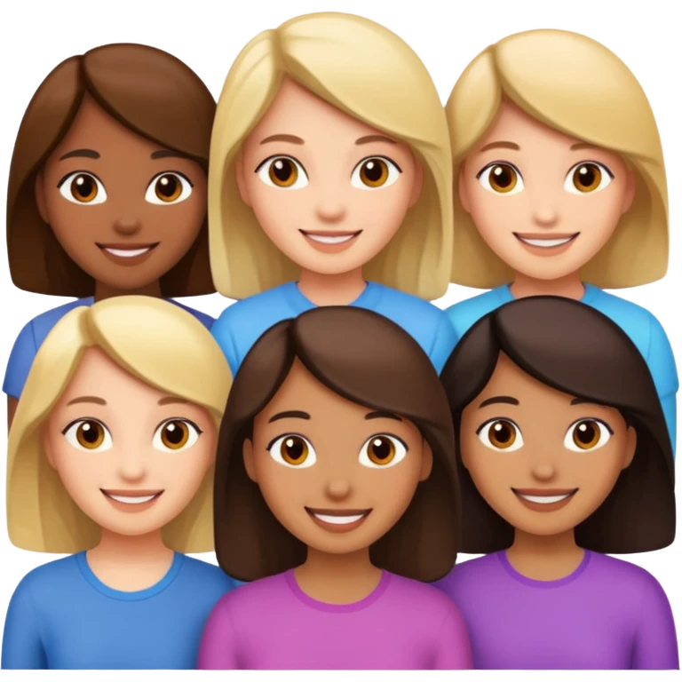 illustrators girls emoji