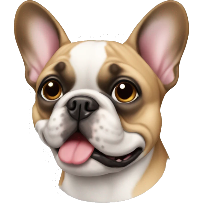 French bulldog emoji