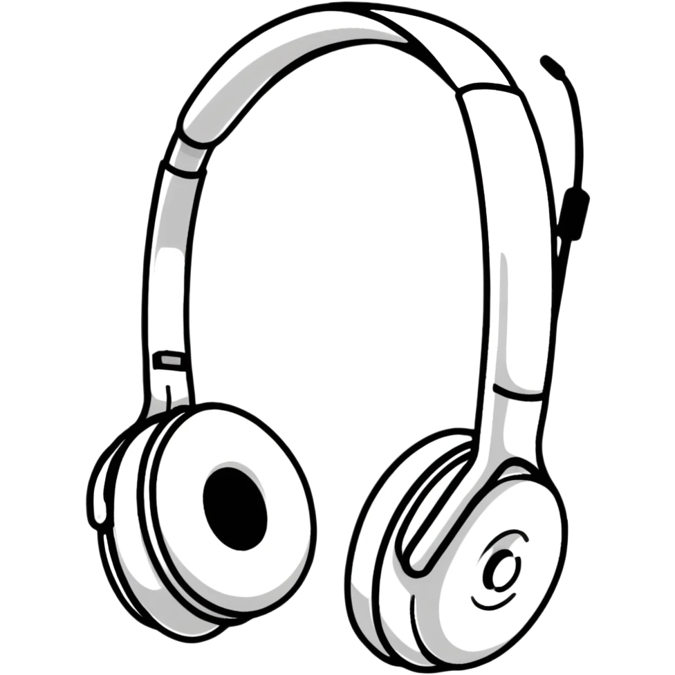 pink Apple headphones emoji
