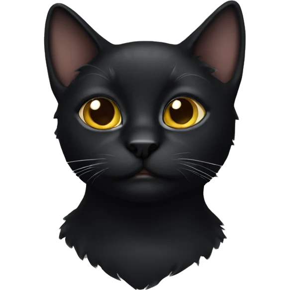 Black cat emoji
