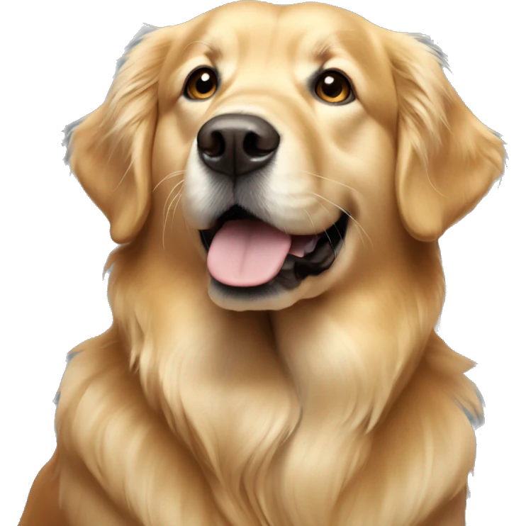 Golden retriever  emoji