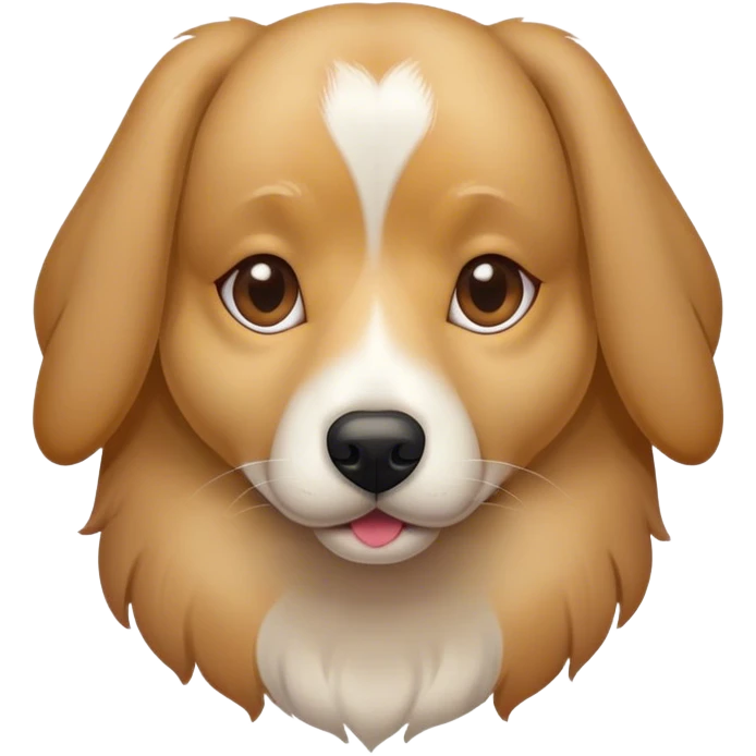 Un chien aveugle  emoji