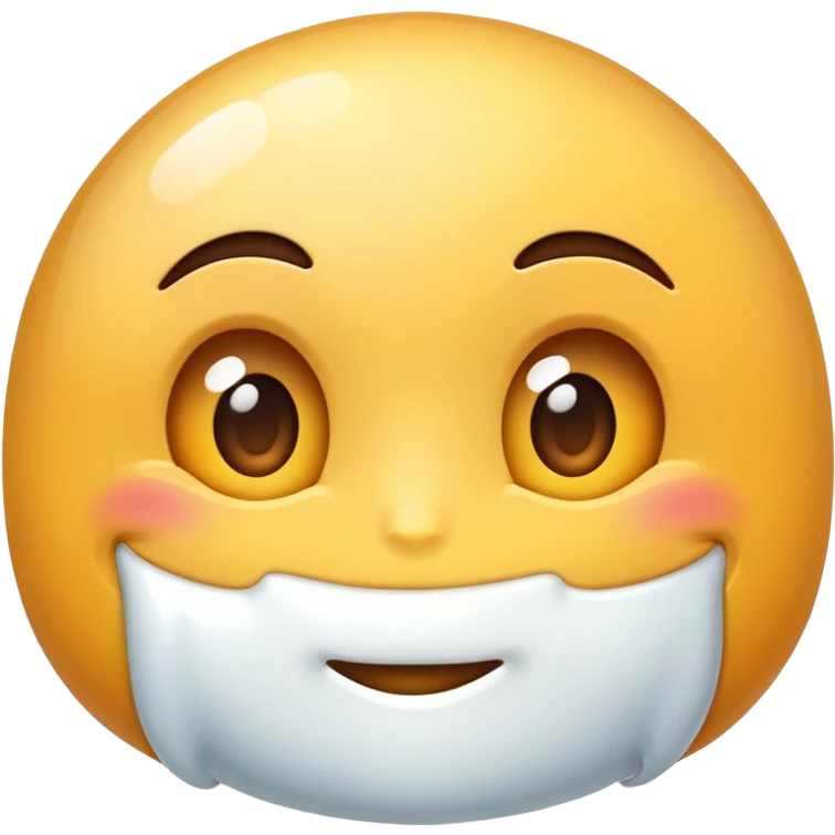 😛 with white sweet emoji