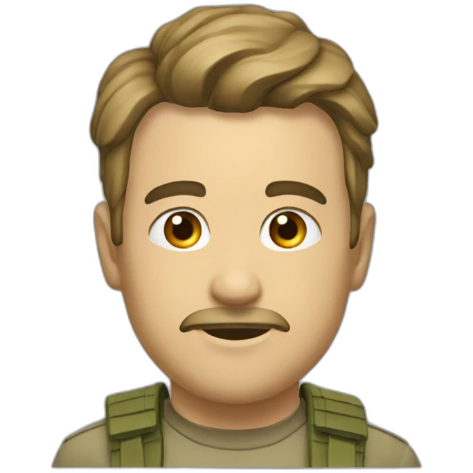 Машина пикап хаки  emoji