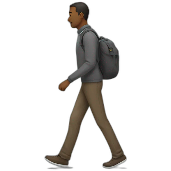 man walking emoji