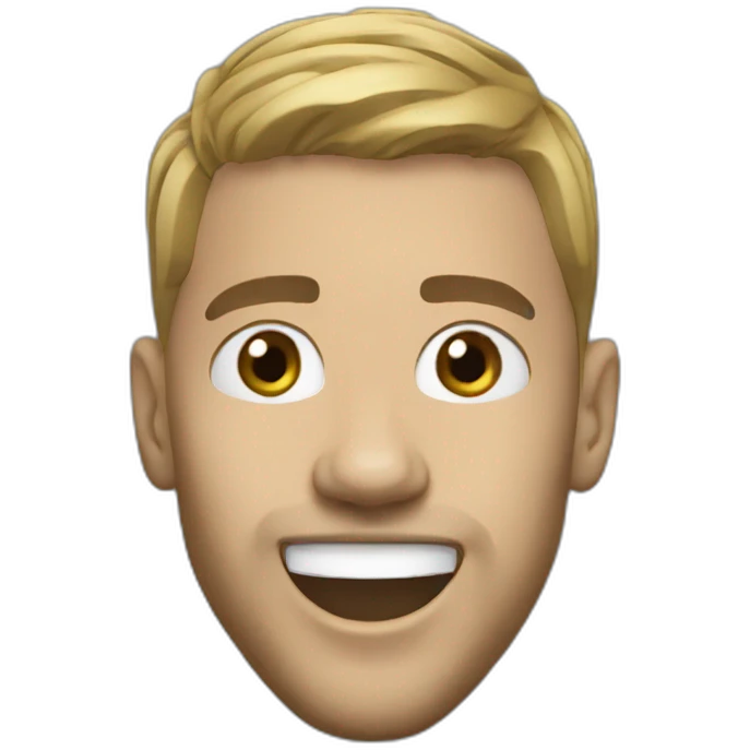 manchester city player jumping big head emoji