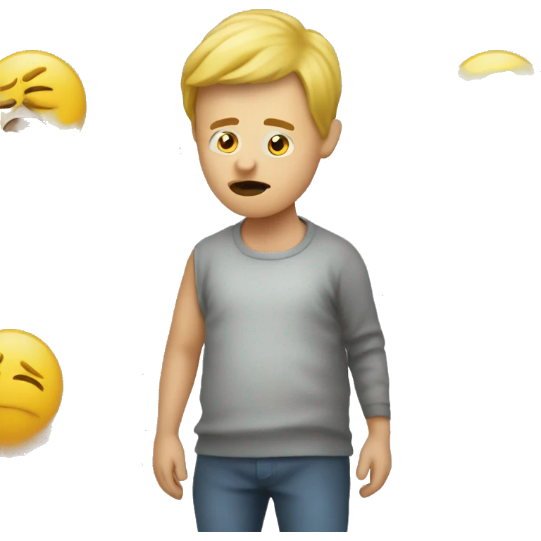 a person farting emoji