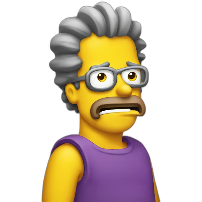 lazy bart emoji