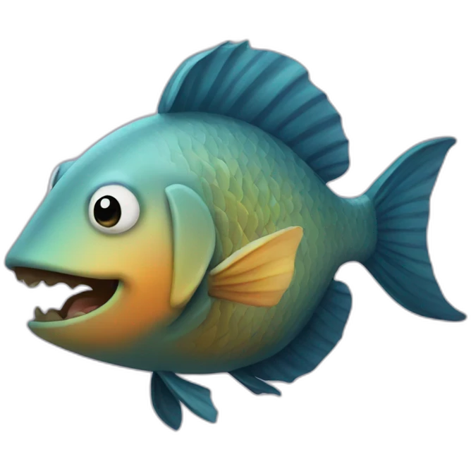 Fish horse emoji