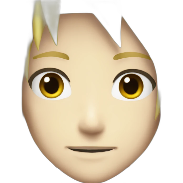 Naruto manga blond emoji