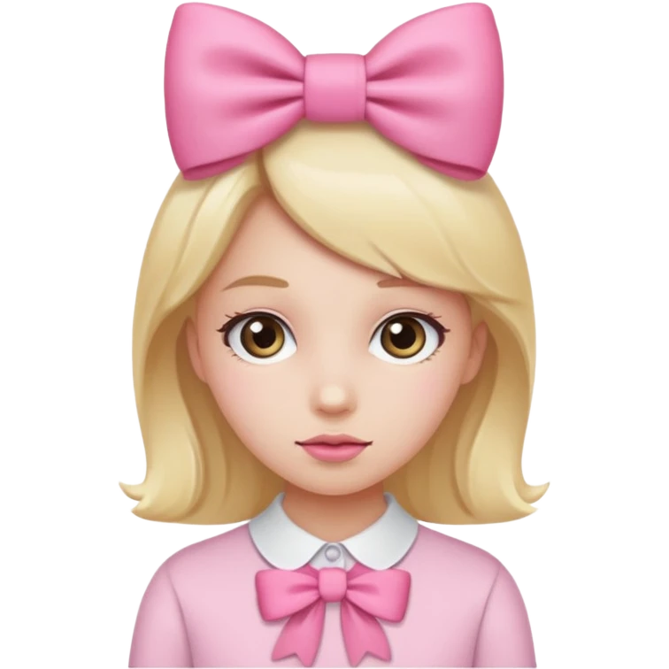 Girly girl emoji