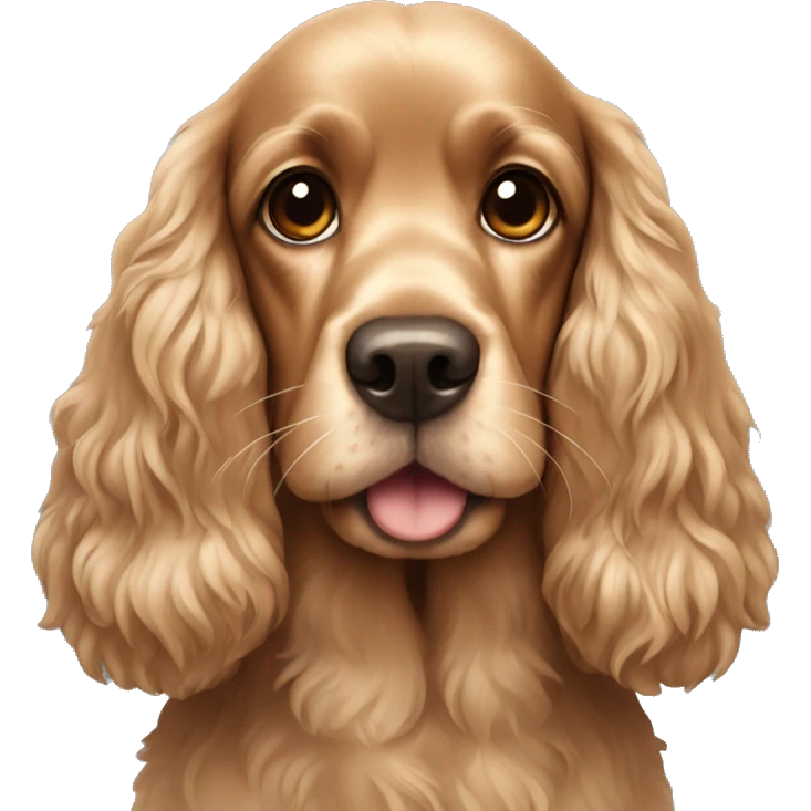 cocker spaniel  emoji