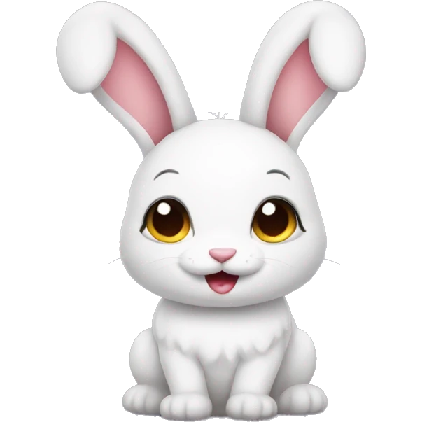 Cute bunny  emoji