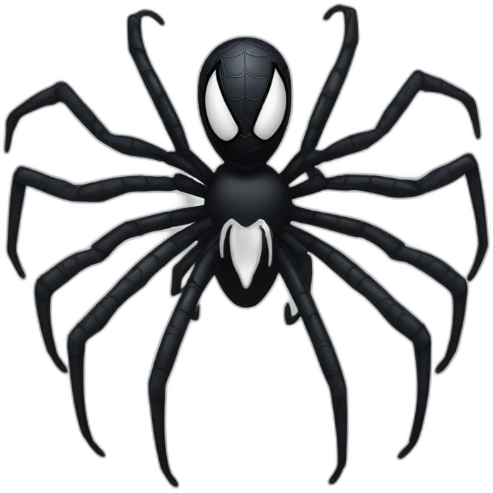 Symbiote spider man emoji