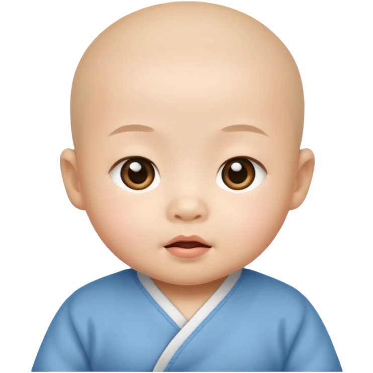 Asian baby emoji