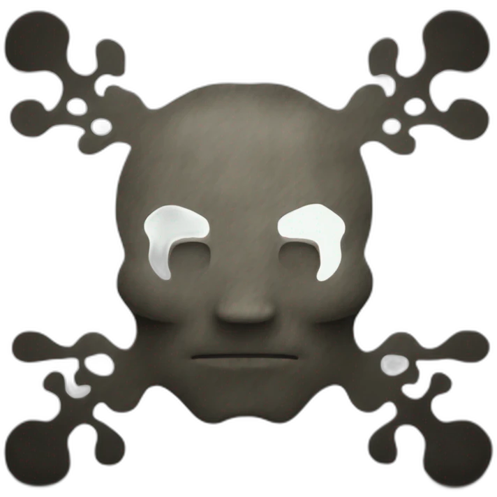 Rorschach test spots emoji
