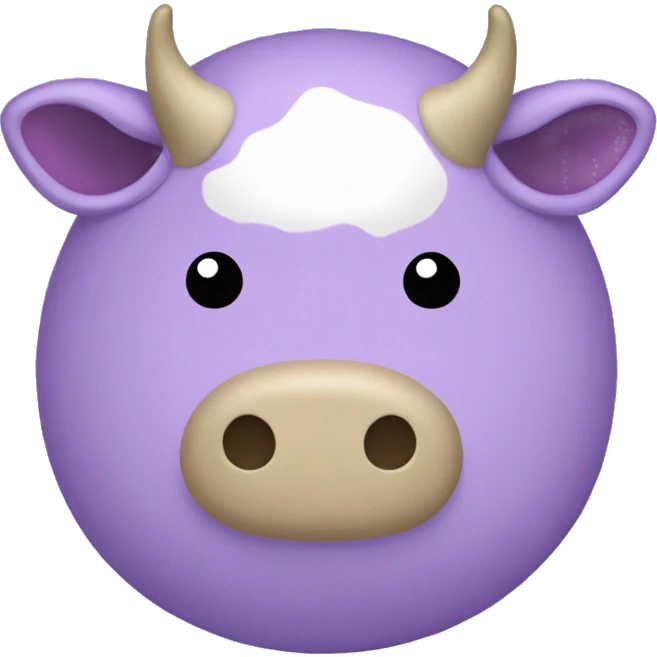 Purple cow squishmallow emoji