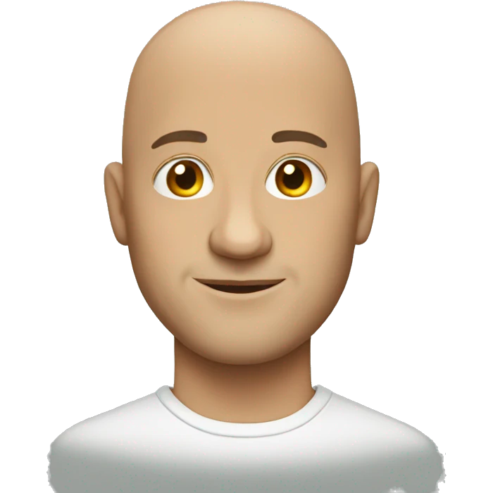 bald man  emoji