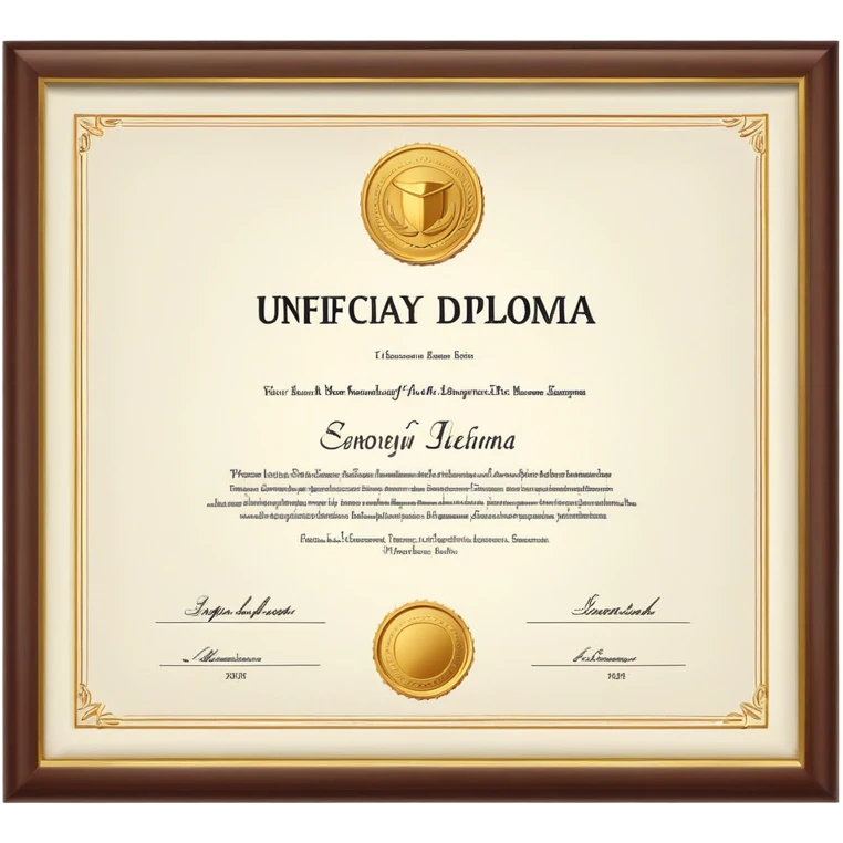 University diploma emoji