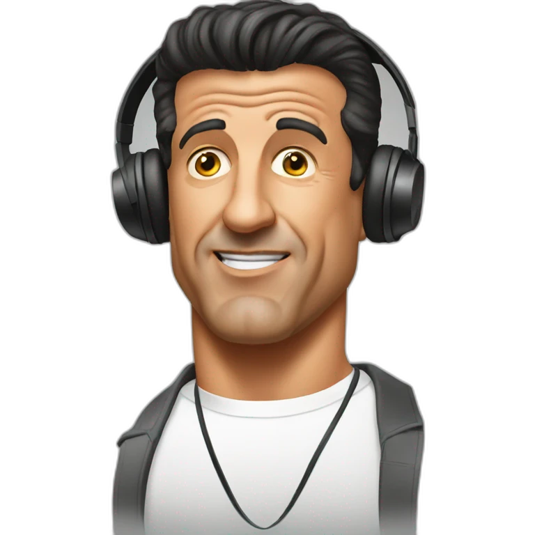 stallone dj emoji