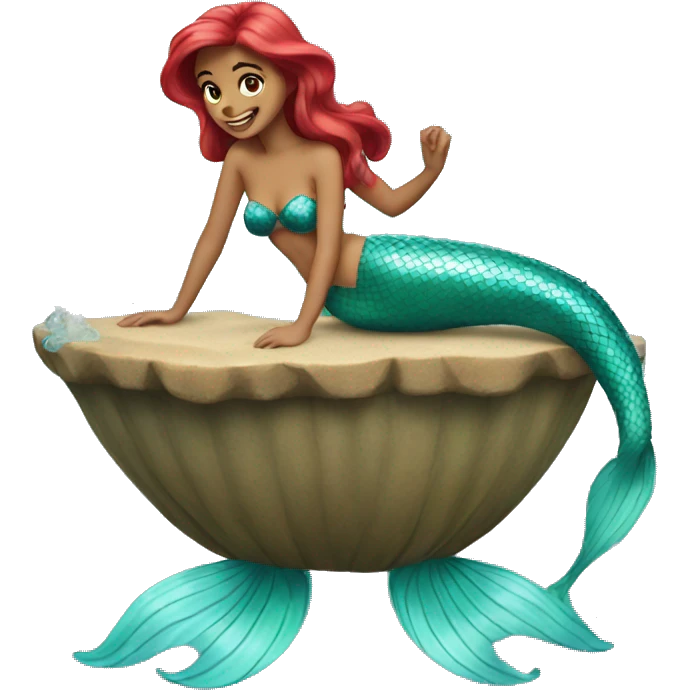 Ariel the mermaid emoji