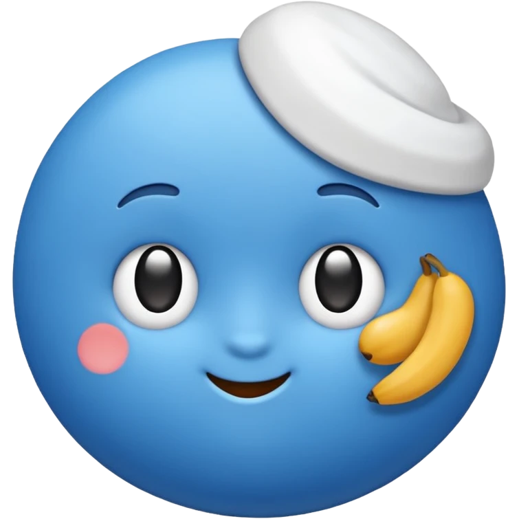 Verificación azul con un chulito blanco  que el emoji sea redondo y sin cara emoji