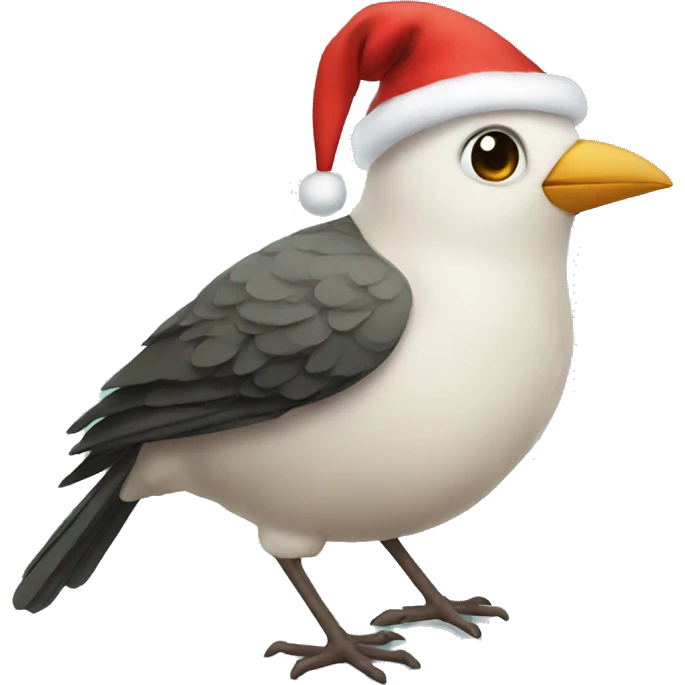 christmas bird  emoji