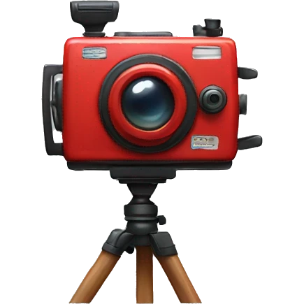 Red camera  emoji