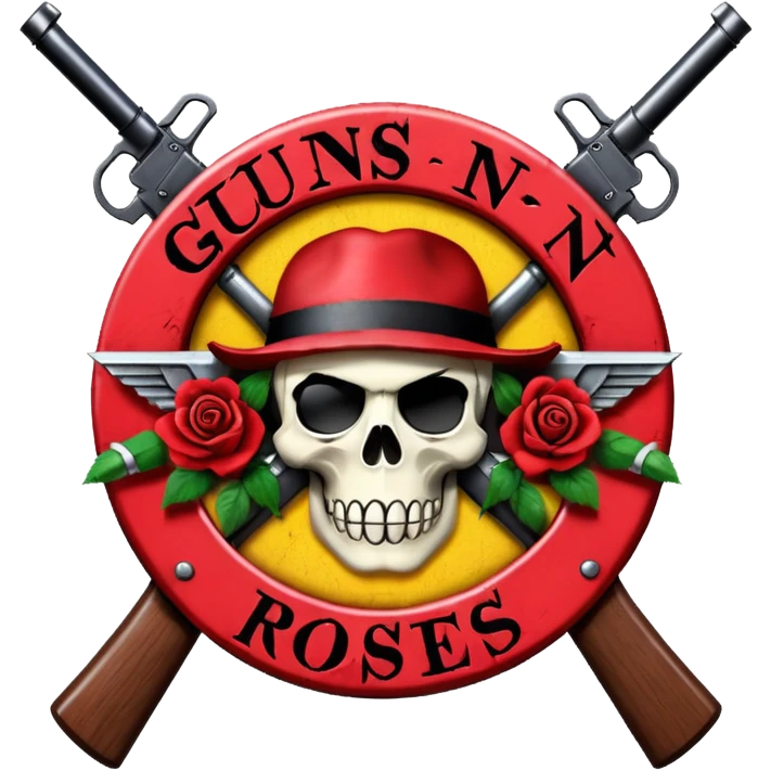 Logo de Guns N Roses emoji