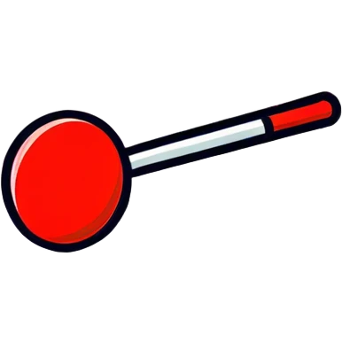 red push pin emoji