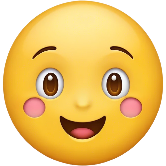 A happy and confused emoji emoji