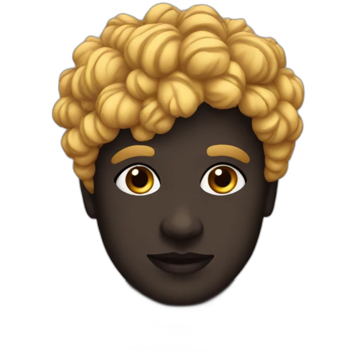 be negre amb potes rosses emoji