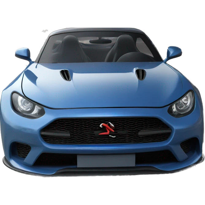 speedy red sports car racing emoji