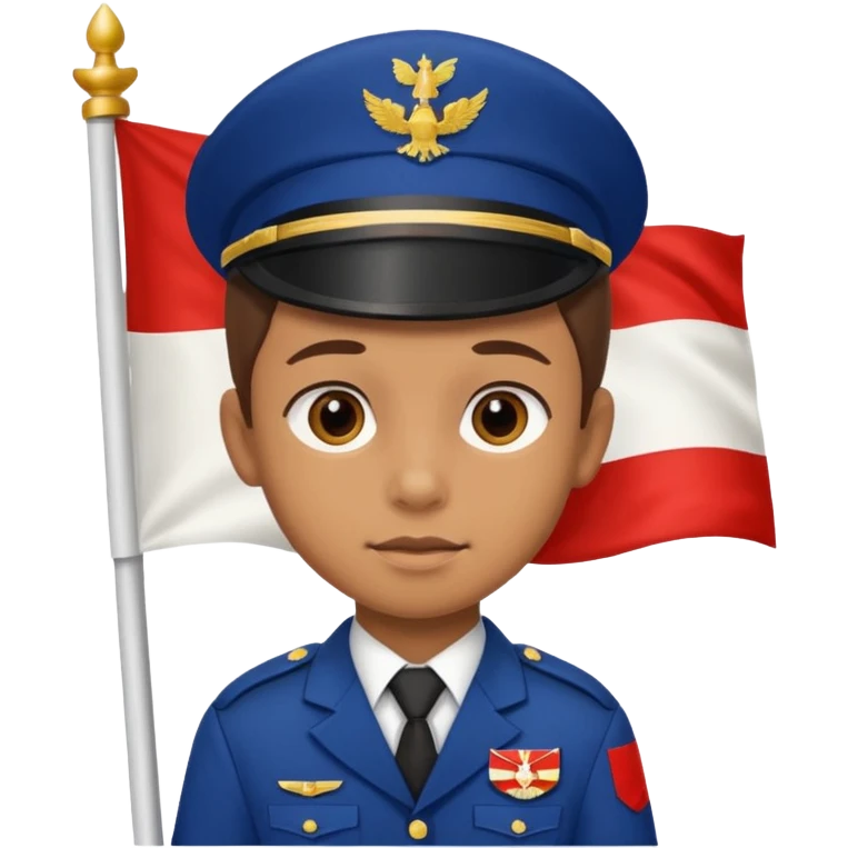 Flag Bearer kid emoji